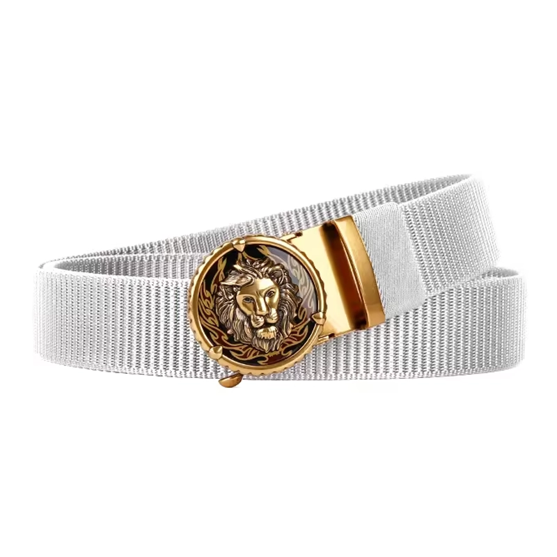 Fashion Nylon Belt white