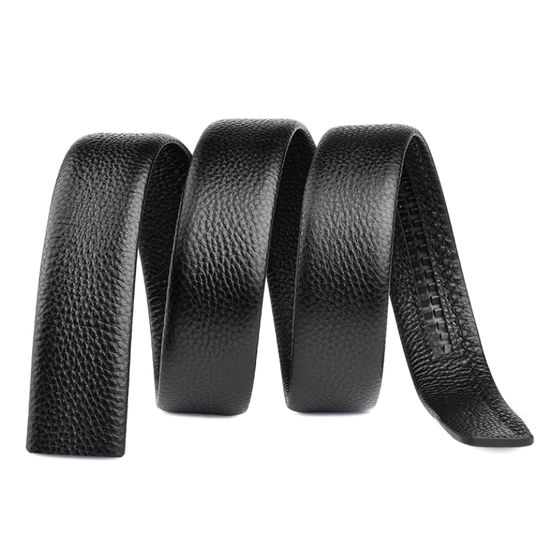 Leather Belt Straps No Buckle 01