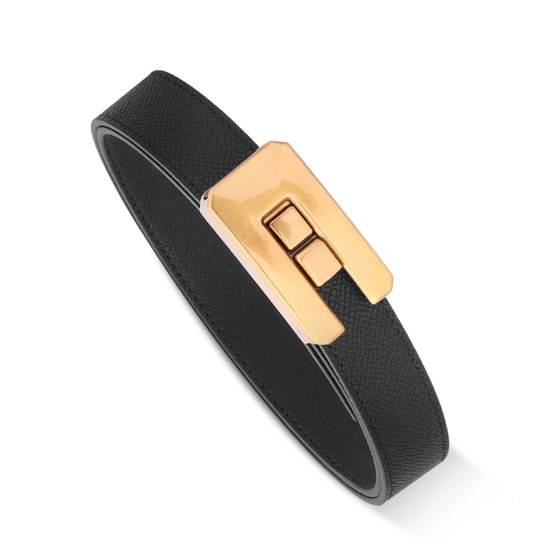 Women's Skinny Leather Belt 03