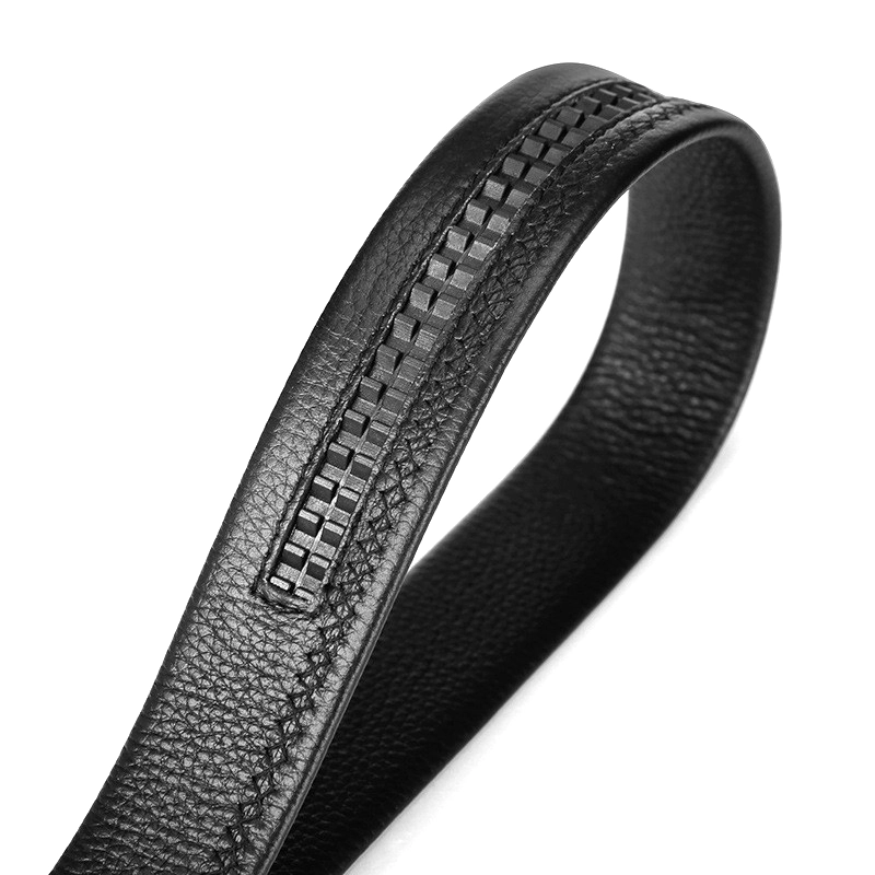 Leather Belt Straps No Buckle 03