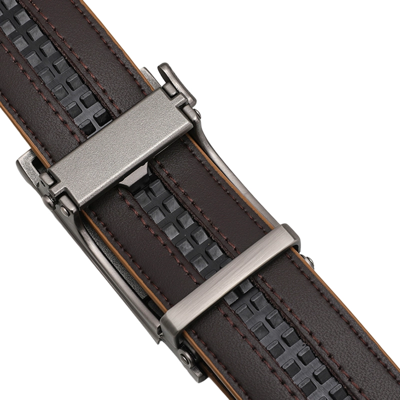 Mens Brown Suede Belt 04