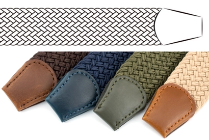 Custom Braided Belt Ends