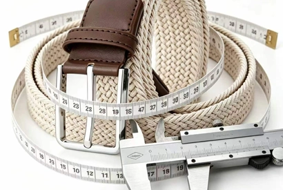Custom Braided Belt Size
