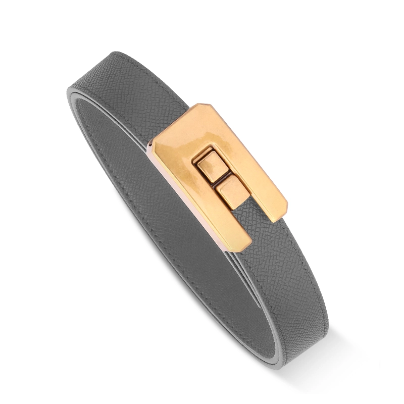 Women's Skinny Leather Belt 07