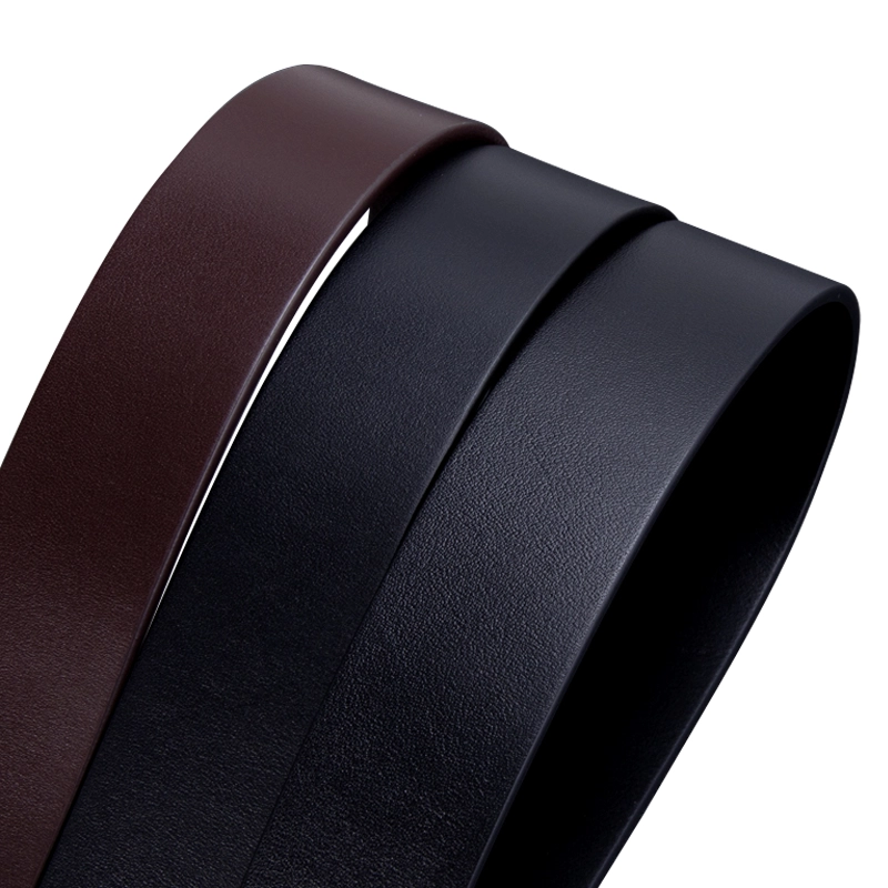 Black Leather Belt Thick 09