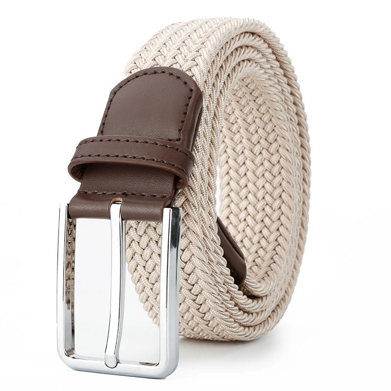 Knitted Braided Belt khaki