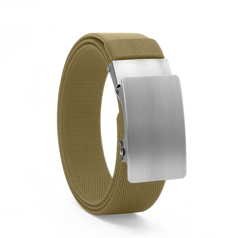 Mens Stretchy Belt camel 02