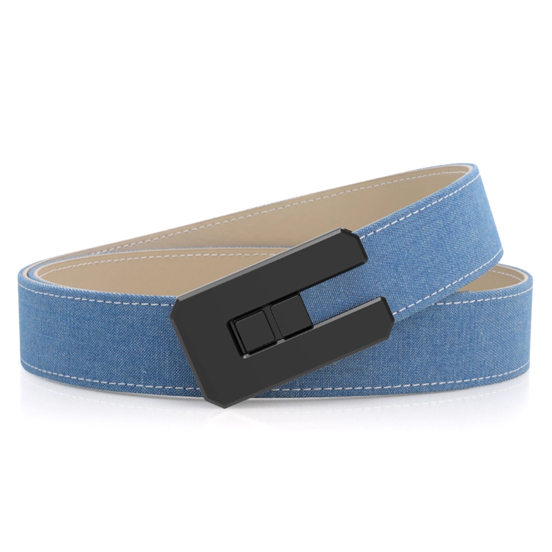 Mens Denim Belts black light blue