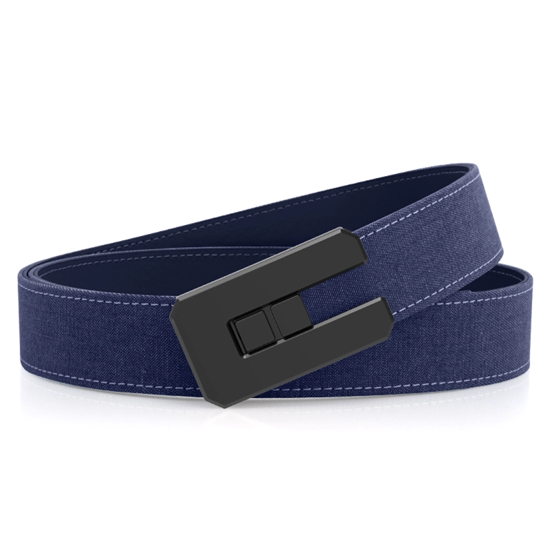 Mens Denim Belts black dark blue