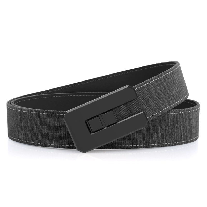 Mens Denim Belts black