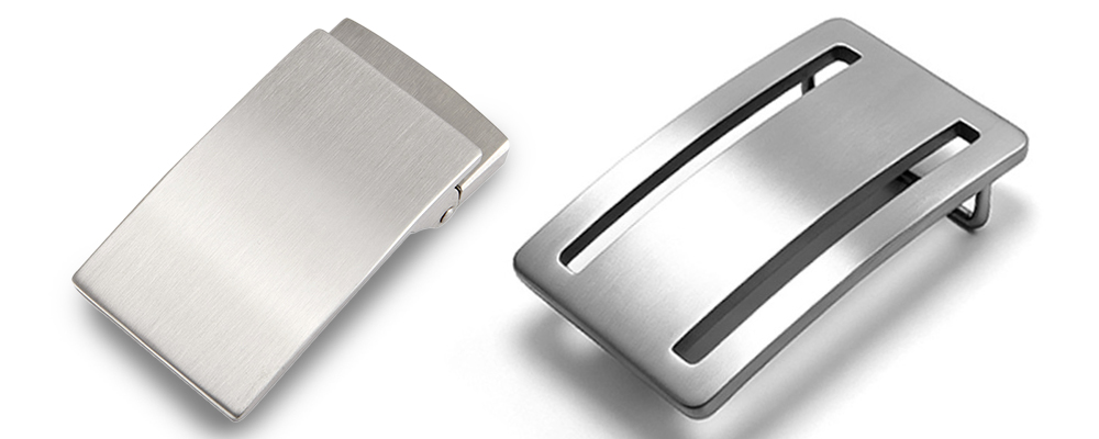 Business-Casual Plate Buckles Commen Apperance
